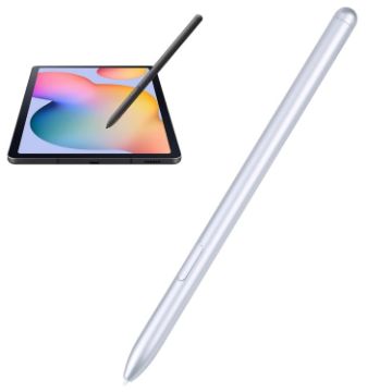 Picture of High Sensitivity Stylus Pen For Samsung Galaxy Tab S7/S7+/S7 FE/S8/S8+/S8 Ultra/S9/S9+/S9 Ultra (Silver)