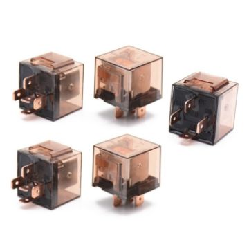 Picture of 5 PCS 100A Automotive Relay With Indicator Light (12V 4 Plug 100A)