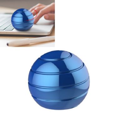 Picture of Fully Disassembled Rotating Tabletop Ball Decompression Gyroscope Tabletop Toy, Specification:Diameter 45mm (Blue)