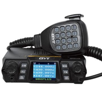 Picture of QYT KT-980 Plus 75W (VHF) / 55W (UHF) Dual Band Mobile Radio Station for Car Vehicle