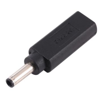 Picture of USB-C / Type-C Female to 4.5 x 3.0mm Male Plug Adapter Connector for Dell