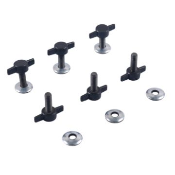 Picture of A6114 6 PCS Car Hard Top Fast Removal Screws Fastener Kit for Jeep Wrangler Sport 2007-2018
