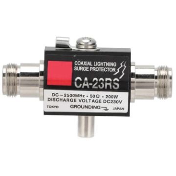Picture of CA-23RS 400W 2500MHz Lighting Arrestor N Male Plug to N Female Coaxial Surge Protector