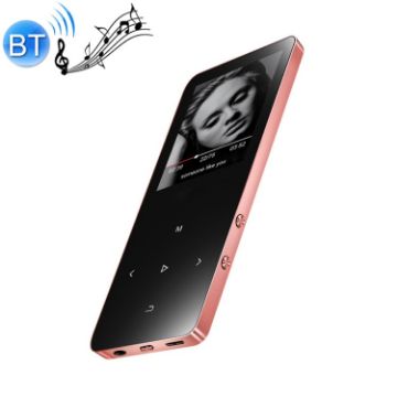 Picture of X2 16GB 1.8 inch Touch Screen Metal Bluetooth MP3 MP4 Hifi Sound Music Player (Rose Gold)