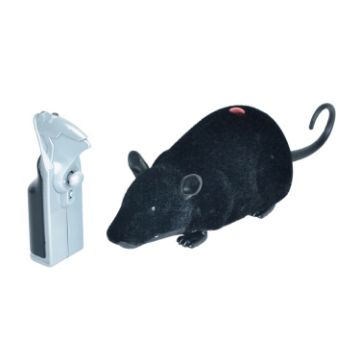Picture of Remote Control Infrared Realistic RC Mouse Toy, Random Color Delivery