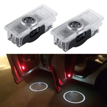 Picture of 2 PCS LED Car Door Welcome Logo Car Brand 3D Shadow Light for Mercedes-Benz