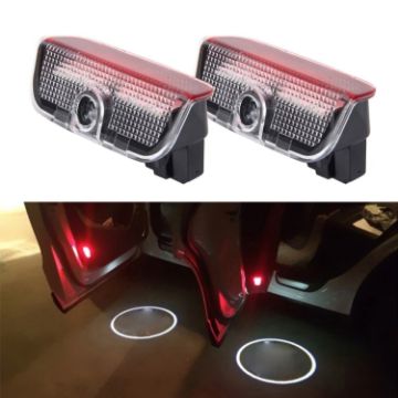 Picture of 2 PCS LED Car Door Welcome Logo Car Brand 3D Shadow Light for Skoda